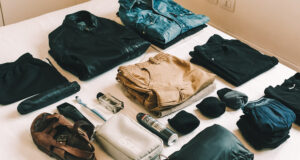 mala masculina para a Europa